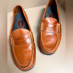 Eagle Mountain Aaron Men’s Casual Penny Loafers Brown Leather Size 11 M Preloved